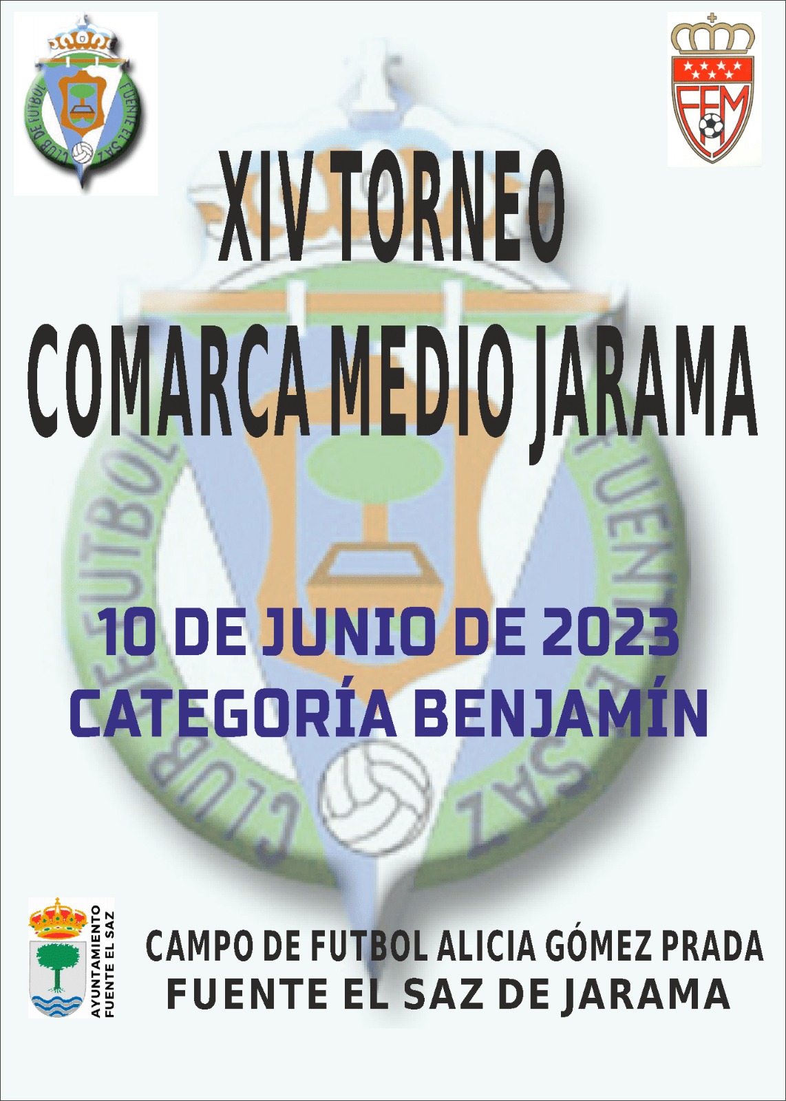 XIV Torneo Comarca Medio Jarama Categoria Benjamín 10 Junio 2023